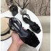 Saint Laurent Tribute Flat Sandals In Black Patent Leather Saint Laurent Tribute Flat Sandals In Black Patent Leather
