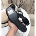 Saint Laurent Tribute Flat Sandals In Black Patent Leather Saint Laurent Tribute Flat Sandals In Black Patent Leather