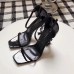 Saint Laurent Opyum 110 Sandals In Black Patent Leather Saint Laurent Opyum 110 Sandals In Black Patent Leather