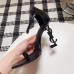 Saint Laurent Opyum 110 Sandals In Black Patent Leather Saint Laurent Opyum 110 Sandals In Black Patent Leather