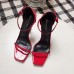 Saint Laurent Opyum 110 Sandals In Red Patent Leather Saint Laurent Opyum 110 Sandals In Red Patent Leather