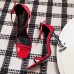 Saint Laurent Opyum 110 Sandals In Red Patent Leather Saint Laurent Opyum 110 Sandals In Red Patent Leather