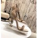 Saint Laurent Opyum 110 Sandals In Beige Suede Saint Laurent Opyum 110 Sandals In Beige Suede