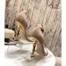 Saint Laurent Opyum 110 Sandals In Beige Suede Saint Laurent Opyum 110 Sandals In Beige Suede
