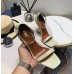 Saint Laurent Opyum 110 White Sandals with Gold YSL Heel Saint Laurent Opyum 110 White Sandals with Gold YSL Heel