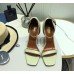 Saint Laurent Opyum 110 White Sandals with Gold YSL Heel Saint Laurent Opyum 110 White Sandals with Gold YSL Heel