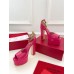 Valentino Tan-Go Platform Sandals 155mm In Rose Red Patent Leather Valentino Tan-Go Platform Sandals 155mm In Rose Red Patent Leather