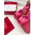 Valentino Tan-Go Platform Sandals 155mm In Rose Red Patent Leather Valentino Tan-Go Platform Sandals 155mm In Rose Red Patent Leather
