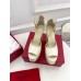 Valentino Tan-Go Platform Sandals 155mm In White Patent Leather Valentino Tan-Go Platform Sandals 155mm In White Patent Leather