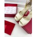 Valentino Tan-Go Platform Sandals 155mm In White Patent Leather Valentino Tan-Go Platform Sandals 155mm In White Patent Leather