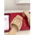 Valentino VLogo Slide Sandals 60mm in Rose Cannelle Patent Leather Valentino VLogo Slide Sandals 60mm in Rose Cannelle Patent Leather