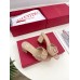 Valentino VLogo Slide Sandals 60mm in Rose Cannelle Patent Leather Valentino VLogo Slide Sandals 60mm in Rose Cannelle Patent Leather