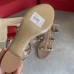 Valentino Rockstud Ankle Strap Sandals 60mm In Poudre Calfskin Valentino Rockstud Ankle Strap Sandals 60mm In Poudre Calfskin