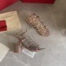 Valentino Rockstud Ankle Strap Sandals 60mm In Poudre Calfskin Valentino Rockstud Ankle Strap Sandals 60mm In Poudre Calfskin