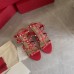 Valentino Rockstud Ankle Strap Sandals 60mm In Red Calfskin Valentino Rockstud Ankle Strap Sandals 60mm In Red Calfskin