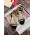 Valentino Rockstud Sandals 60mm In Black Calfskin Valentino Rockstud Sandals 60mm In Black Calfskin