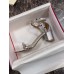 Valentino Rockstud Sandals 60mm In Silver Calfskin Valentino Rockstud Sandals 60mm In Silver Calfskin