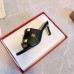 Valentino Roman Stud Slide Sandals 65mm In Black Leather Valentino Roman Stud Slide Sandals 65mm In Black Leather