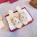 Valentino Roman Stud Slide Sandals 65mm In White Leather Valentino Roman Stud Slide Sandals 65mm In White Leather