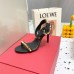 Valentino Rockstud No Limit Sandal 100mm In Black Lambskin Valentino Rockstud No Limit Sandal 100mm In Black Lambskin