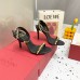 Valentino Rockstud No Limit Sandal 100mm In Black Lambskin Valentino Rockstud No Limit Sandal 100mm In Black Lambskin