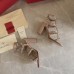 Valentino Rockstud Ankle Strap Sandals 90mm In Poudre Calfskin Valentino Rockstud Ankle Strap Sandals 90mm In Poudre Calfskin