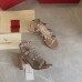 Valentino Rockstud Ankle Strap Sandals 90mm In Poudre Calfskin Valentino Rockstud Ankle Strap Sandals 90mm In Poudre Calfskin