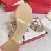 Valentino Rockstud Slide Sandals 60mm In Poudre Calfskin Valentino Rockstud Slide Sandals 60mm In Poudre Calfskin