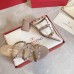 Valentino Rockstud Slide Sandals 60mm In Poudre Calfskin Valentino Rockstud Slide Sandals 60mm In Poudre Calfskin