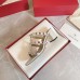 Valentino Rockstud Slide Sandals 60mm In White Calfskin Valentino Rockstud Slide Sandals 60mm In White Calfskin