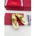 Valentino One Stud Flat Thong Sandals In Gold Metallic Leather Valentino One Stud Flat Thong Sandals In Gold Metallic Leather