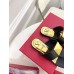 Valentino One Stud Flat Thong Sandals In Black Calfskin Valentino One Stud Flat Thong Sandals In Black Calfskin