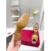 Valentino One Stud Sandals 90mm In Rose Cannelle Calfskin