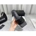 Versace La Medusa Slides In Black Calfskin Versace La Medusa Slides In Black Calfskin