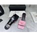 Versace La Medusa Slides In Pink Calfskin Versace La Medusa Slides In Pink Calfskin