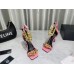 Versace Medusa Chain Sandals 110mm In Pink Leather Versace Medusa Chain Sandals 110mm In Pink Leather