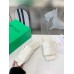 Bottega Veneta Patch Flat Slides In White Lambskin Bottega Veneta Patch Flat Slides In White Lambskin