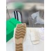 Bottega Veneta Patch Flat Slides In White Lambskin Bottega Veneta Patch Flat Slides In White Lambskin