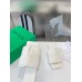 Bottega Veneta Patch Flat Slides In White Lambskin Bottega Veneta Patch Flat Slides In White Lambskin