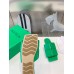 Bottega Veneta Patch Flat Slides In Green Lambskin Bottega Veneta Patch Flat Slides In Green Lambskin