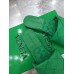 Bottega Veneta Lido Slides In Green Intreccio Lambskin Bottega Veneta Lido Slides In Green Intreccio Lambskin