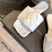Bottega Veneta Lido Slides In White Intreccio Lambskin Bottega Veneta Lido Slides In White Intreccio Lambskin