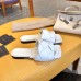 Bottega Veneta Lido Slides In White Intreccio Lambskin Bottega Veneta Lido Slides In White Intreccio Lambskin