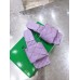 Bottega Veneta Lido Slides In Lavender Intreccio Lambskin Bottega Veneta Lido Slides In Lavender Intreccio Lambskin