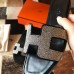 Hermes Oran Slide Sandals In Black Suede With Crystal Hermes Oran Slide Sandals In Black Suede With Crystal