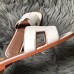 Hermes Oran Slide Sandals In White Swift Calfskin Hermes Oran Slide Sandals In White Swift Calfskin
