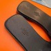 Hermes View Slide Sandals In Black Leather Hermes View Slide Sandals In Black Leather