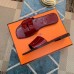 Hermes View Slide Sandals In Red Patent Calfskin Hermes View Slide Sandals In Red Patent Calfskin