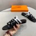 Hermes Camelia Slide Sandals In Black/White Calfskin Hermes Camelia Slide Sandals In Black/White Calfskin