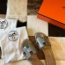 Hermes Oran Slide Sandals In Grey Shiny Niloticus Crocodile Skin Hermes Oran Slide Sandals In Grey Shiny Niloticus Crocodile Skin